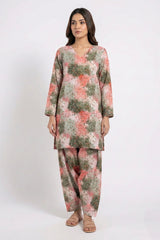Printed Lawn Coord Set