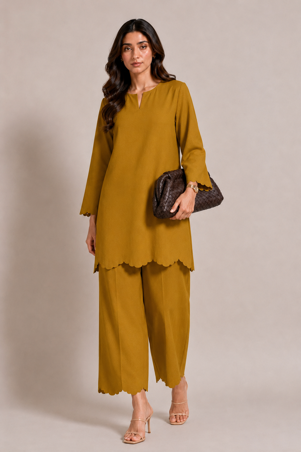 The Scallop Edit - Mustard