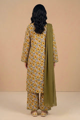Printed Lawn Suit 3PC