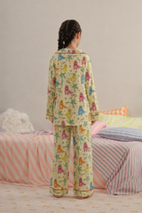 Duck Pond Linen Night Suit