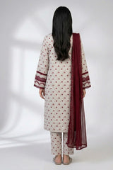 Printed Lawn Suit 3PC