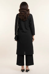Khaddar Black Coord Set