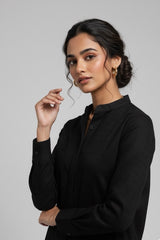 Black Dobby Cotton Set