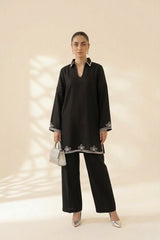 Black Blend Embellished Set