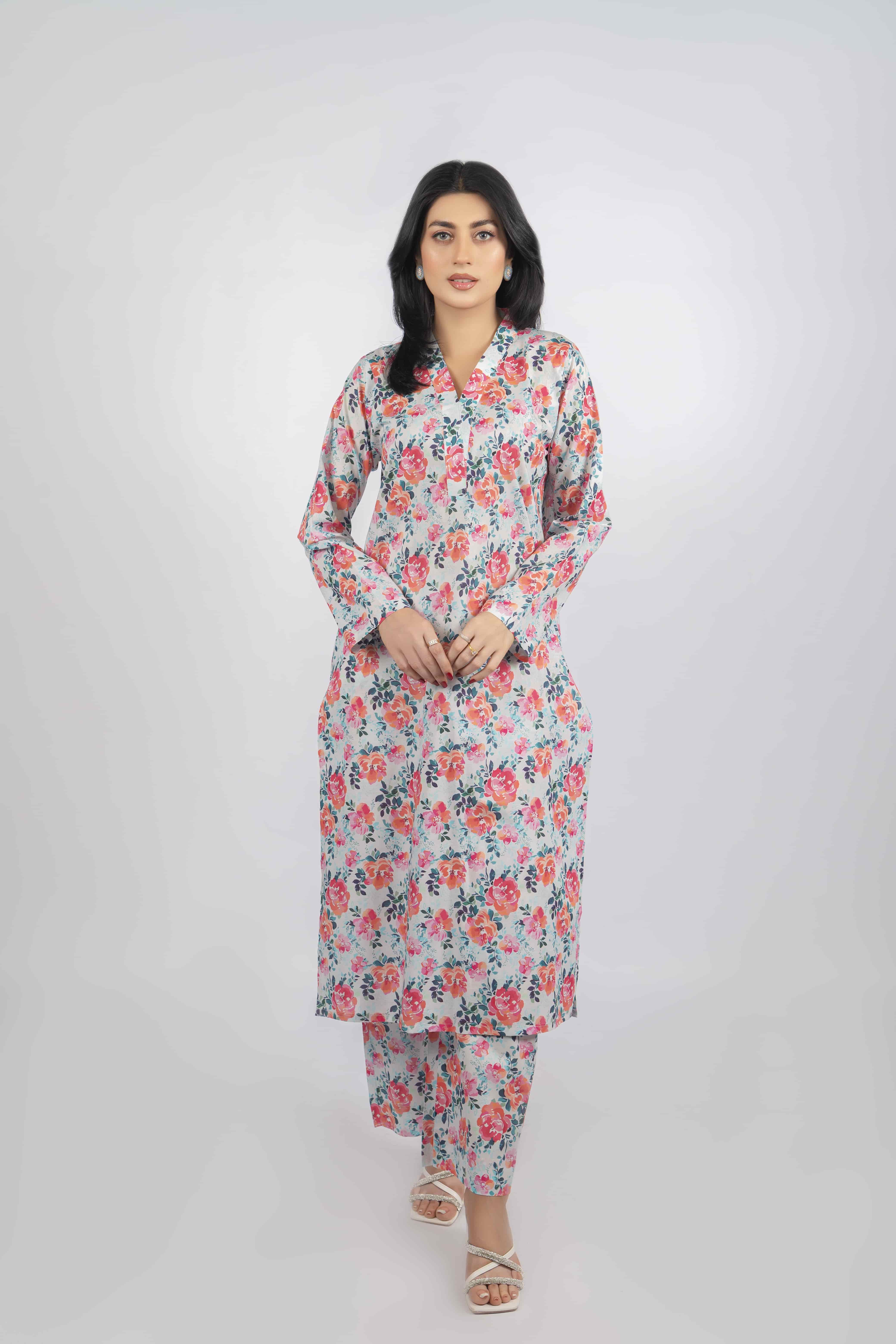 Lawn Print 2 PC