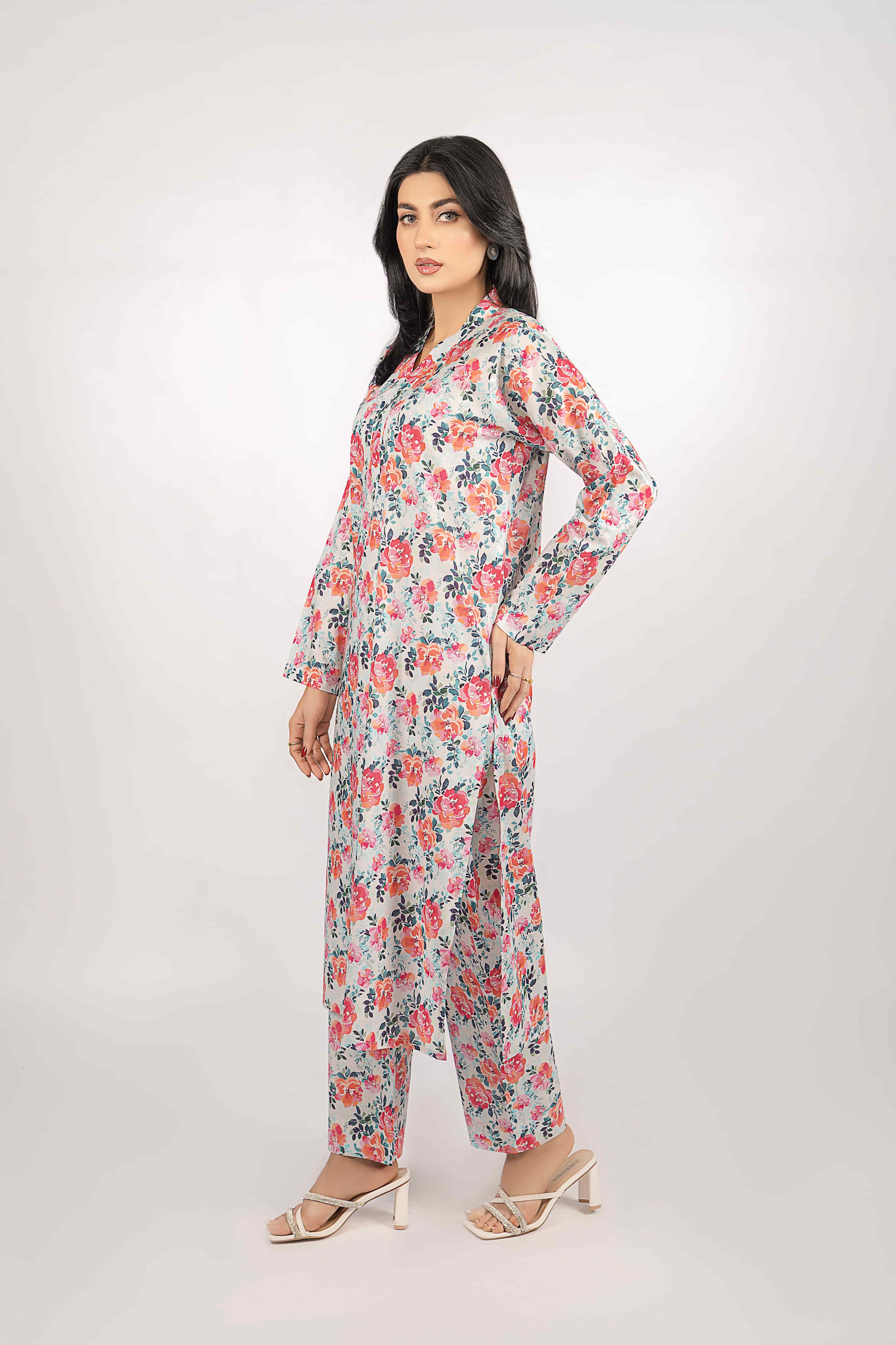 Lawn Print 2 PC