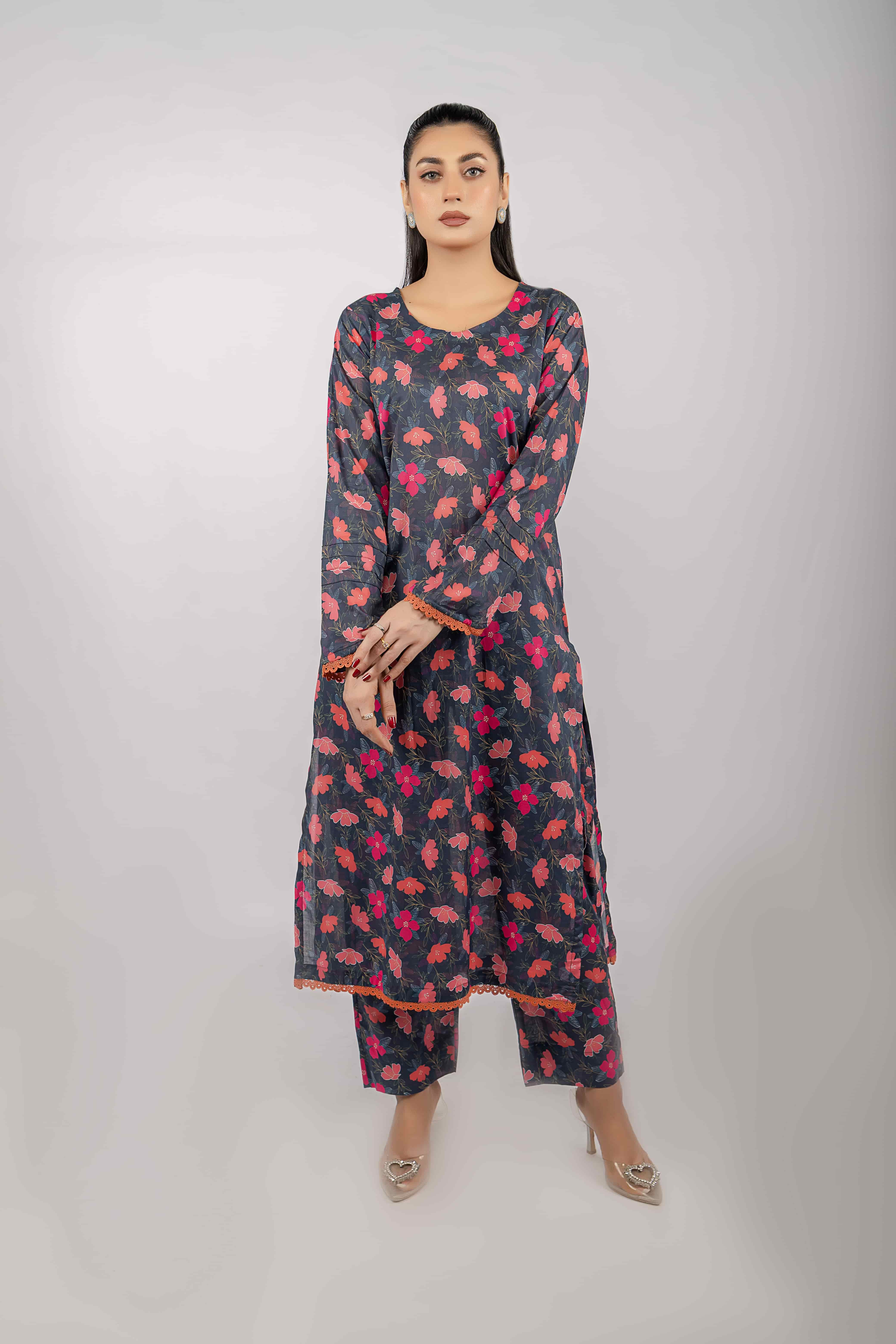 Lawn Print 2 PC