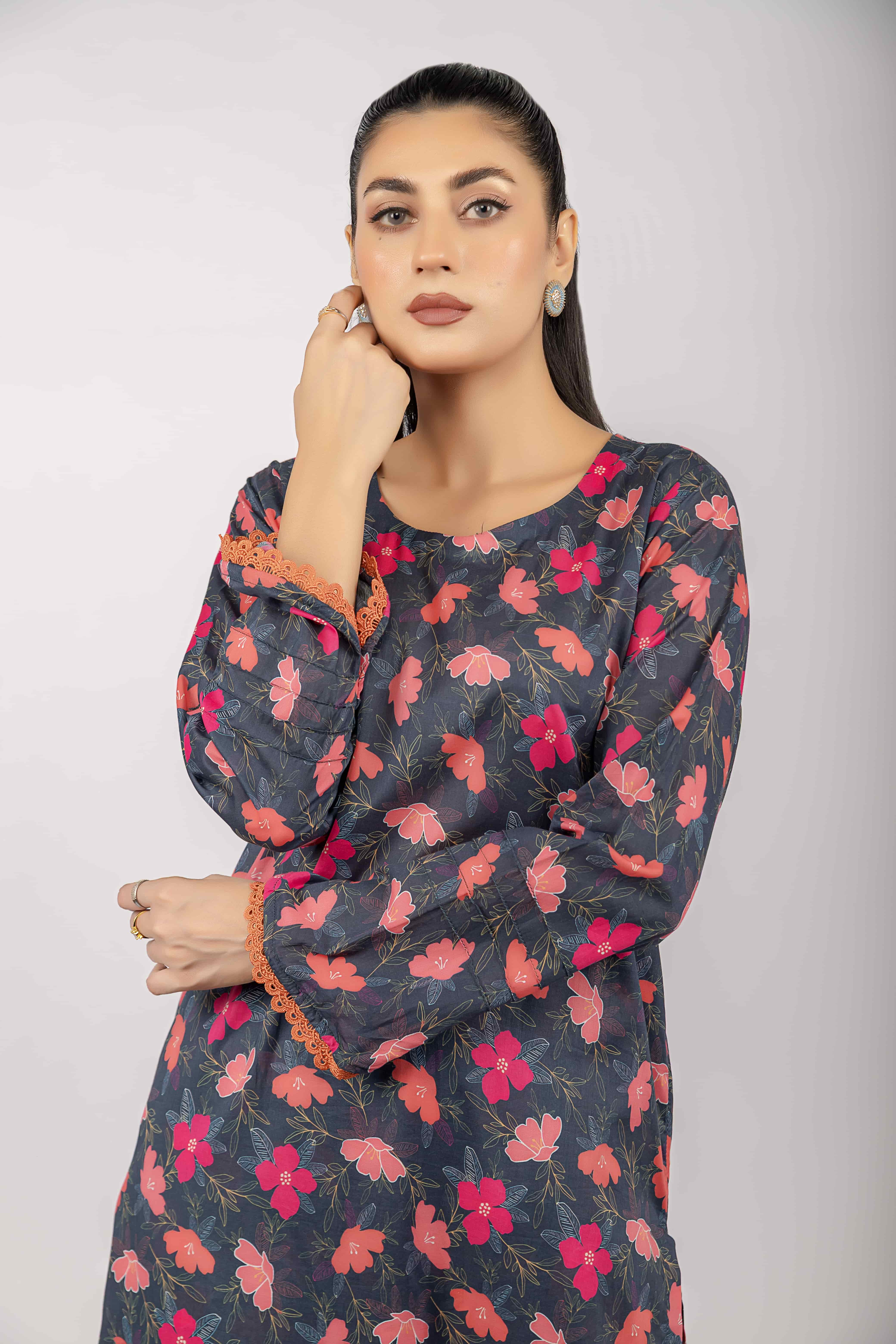 Lawn Print 2 PC