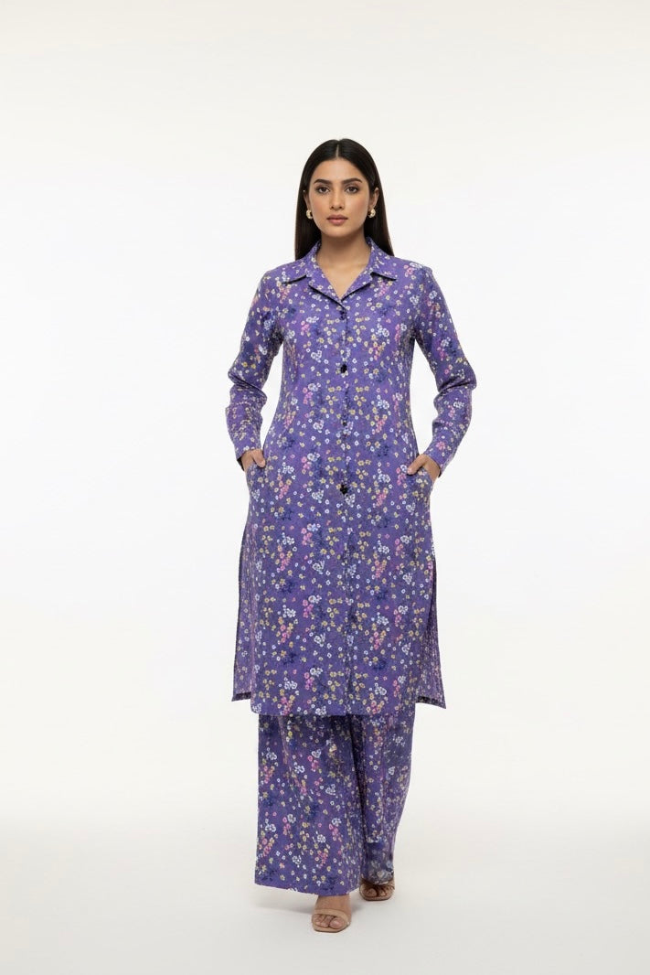 Slub Khaddar Print Set