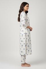 Slub Khaddar Print Set