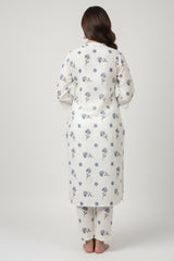 Slub Khaddar Print Set