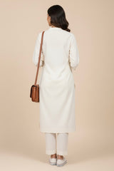 Cream Chic Dobby Cotton Set