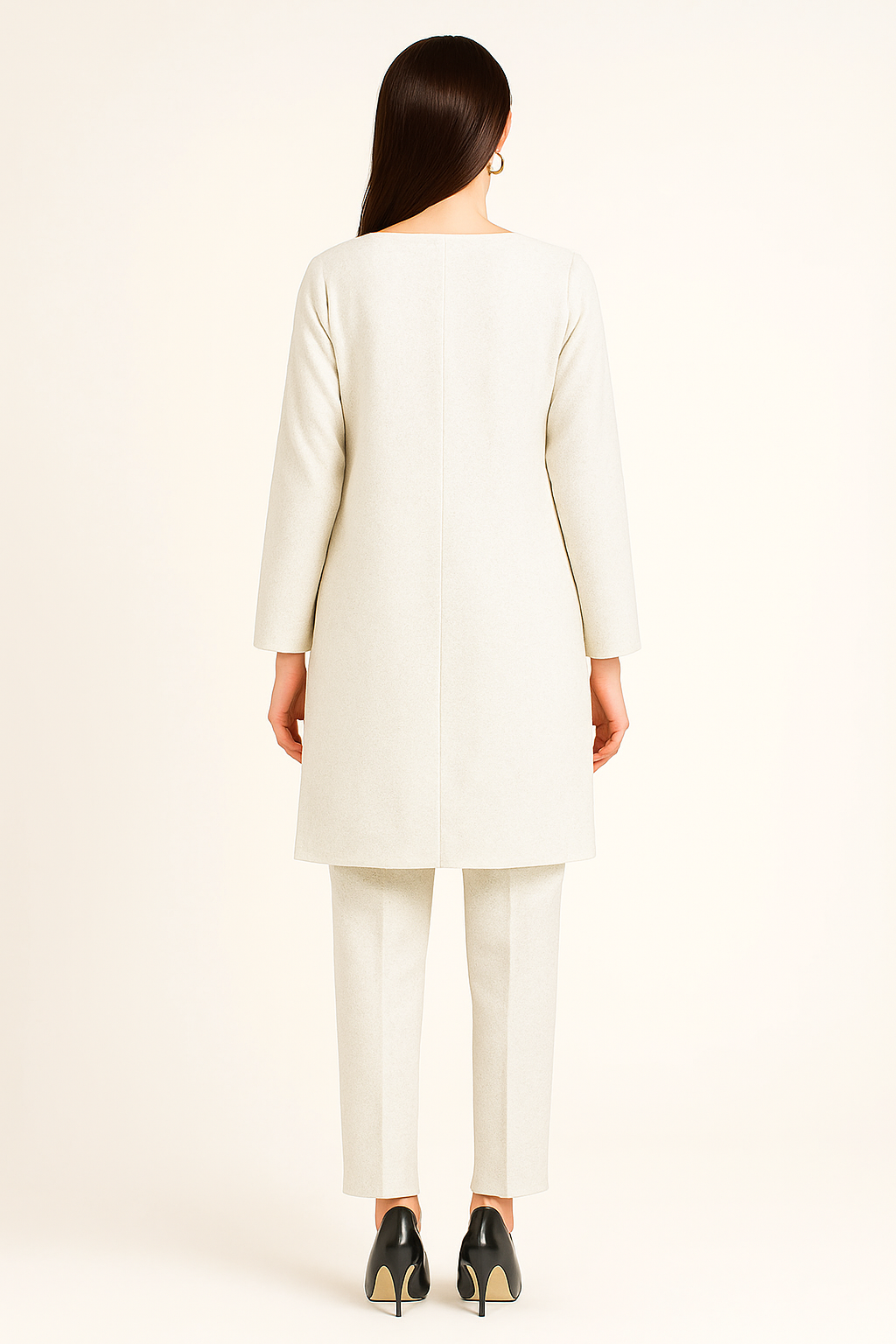 Silk Karandi 2PC Off White