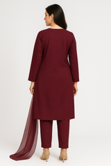 Karandi Burgundy 3PC