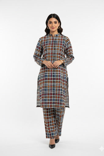 Geometric Winter Cotton Set