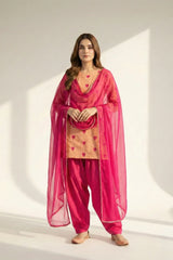 Cambric Fuschia Dress