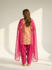 Cambric Fuschia Dress