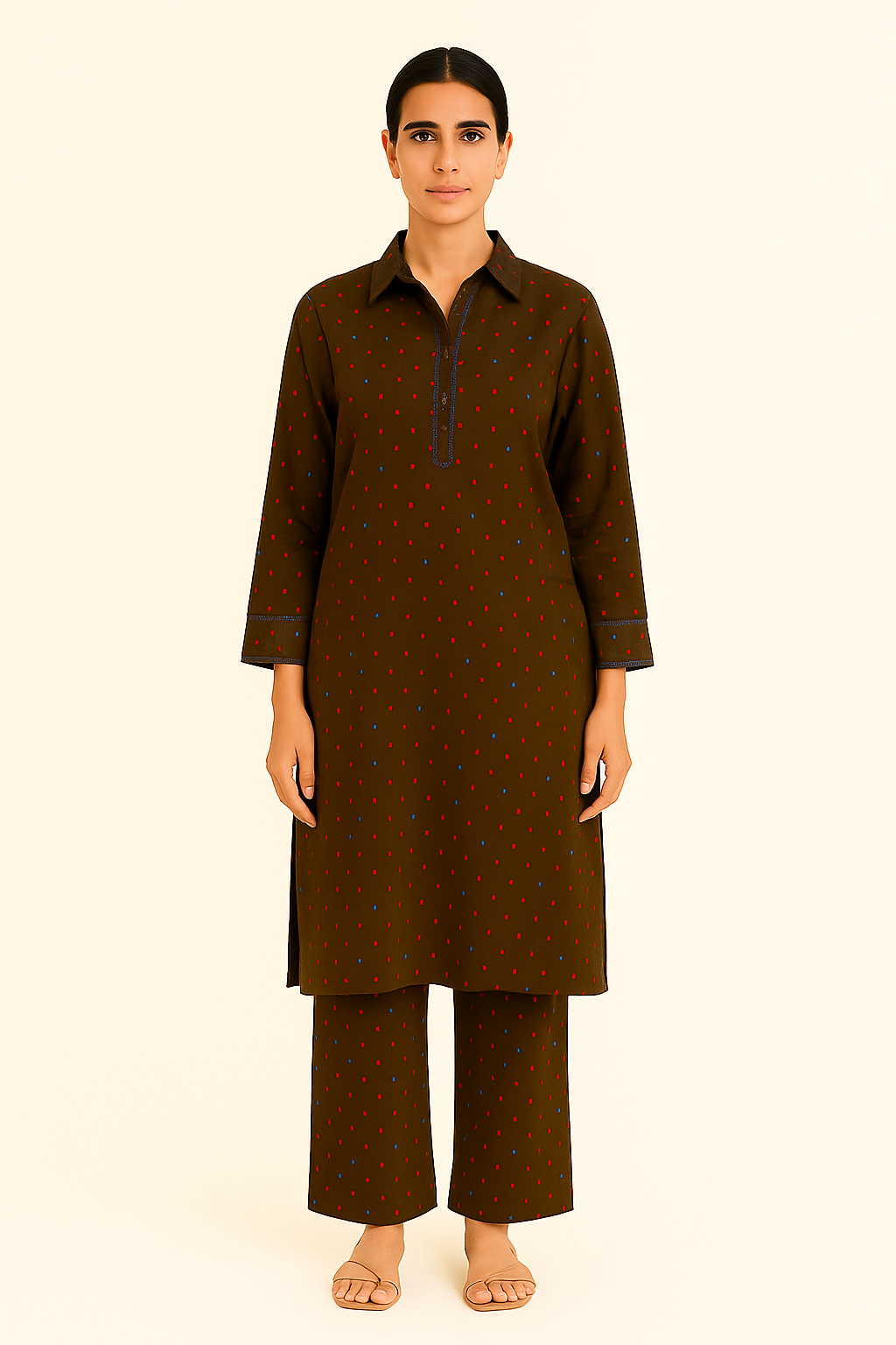 Self Lawn Solid Chiko 2PC