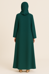 Emerald Seamline Abaya