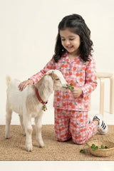 Cherry Blossom Kids Night Suit