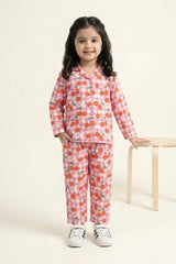 Cherry Blossom Kids Night Suit