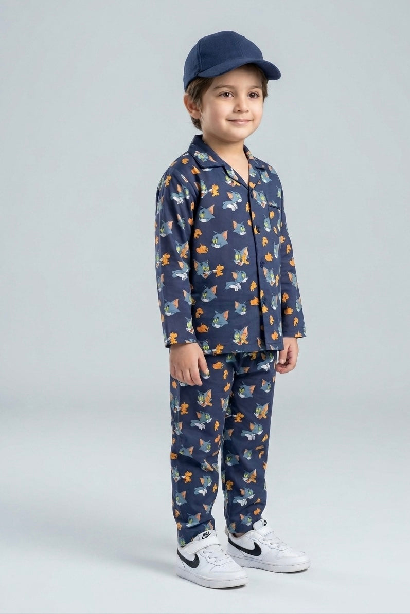 Classic Cartoon Kids Night Suit