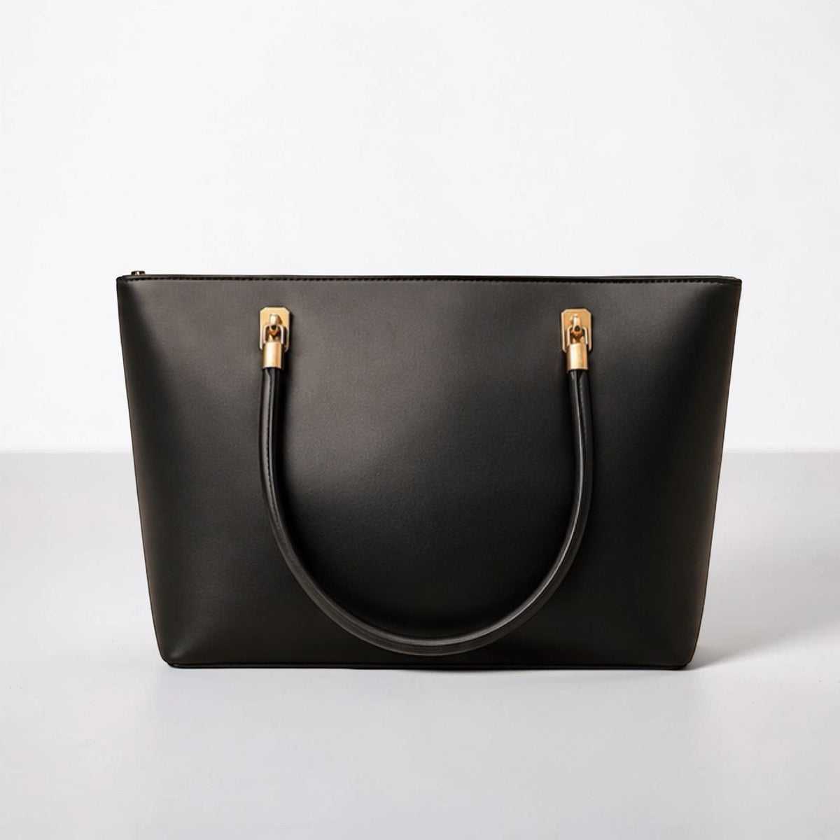 Black Minimal Tote Bag