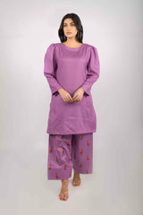 Lawn Embroidery Farshi 2PC