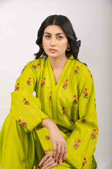 Lawn Embroidery Farshi 2PC
