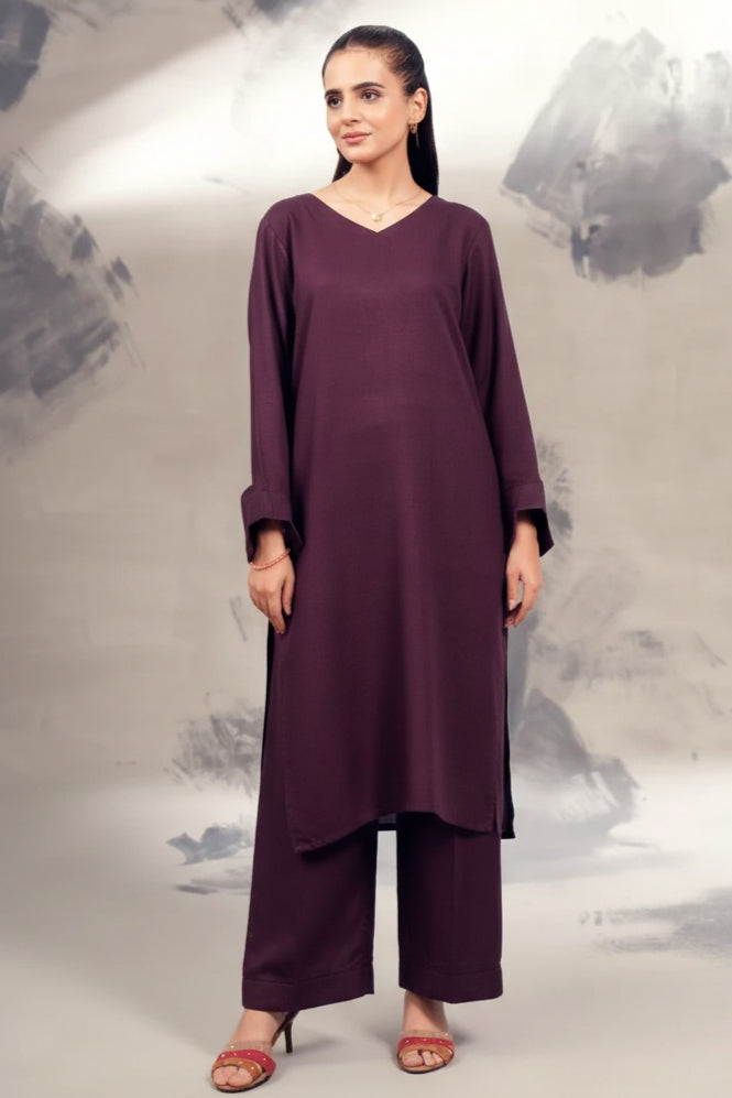 Cambric Coord Set Deep Purple