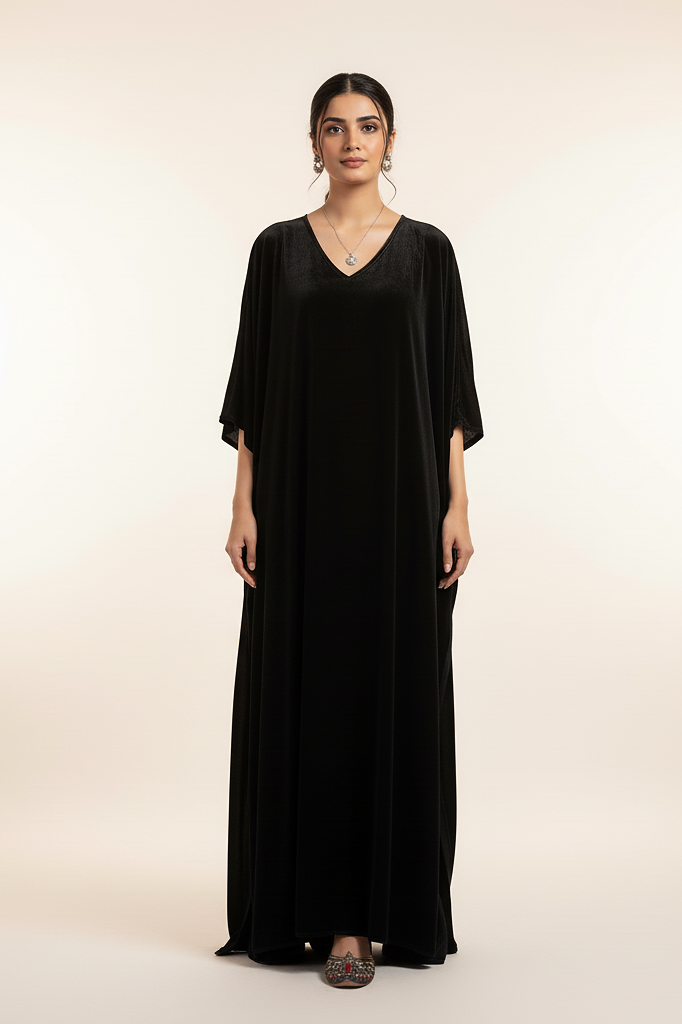 Black Velvet Kaftaan