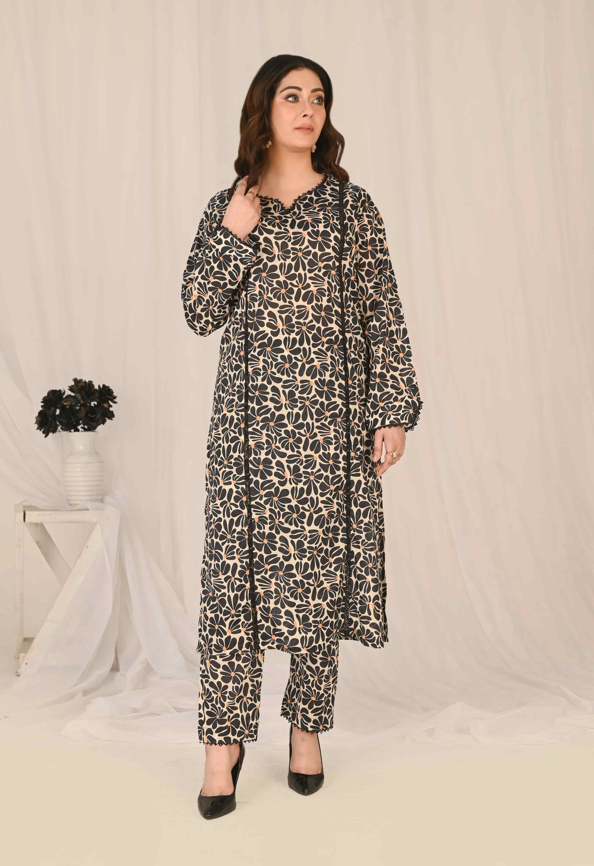 Lawn Print 2 PC