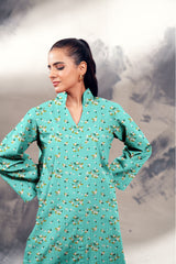 Slub Khaddar Print 2 PC