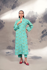 Slub Khaddar Print 2 PC