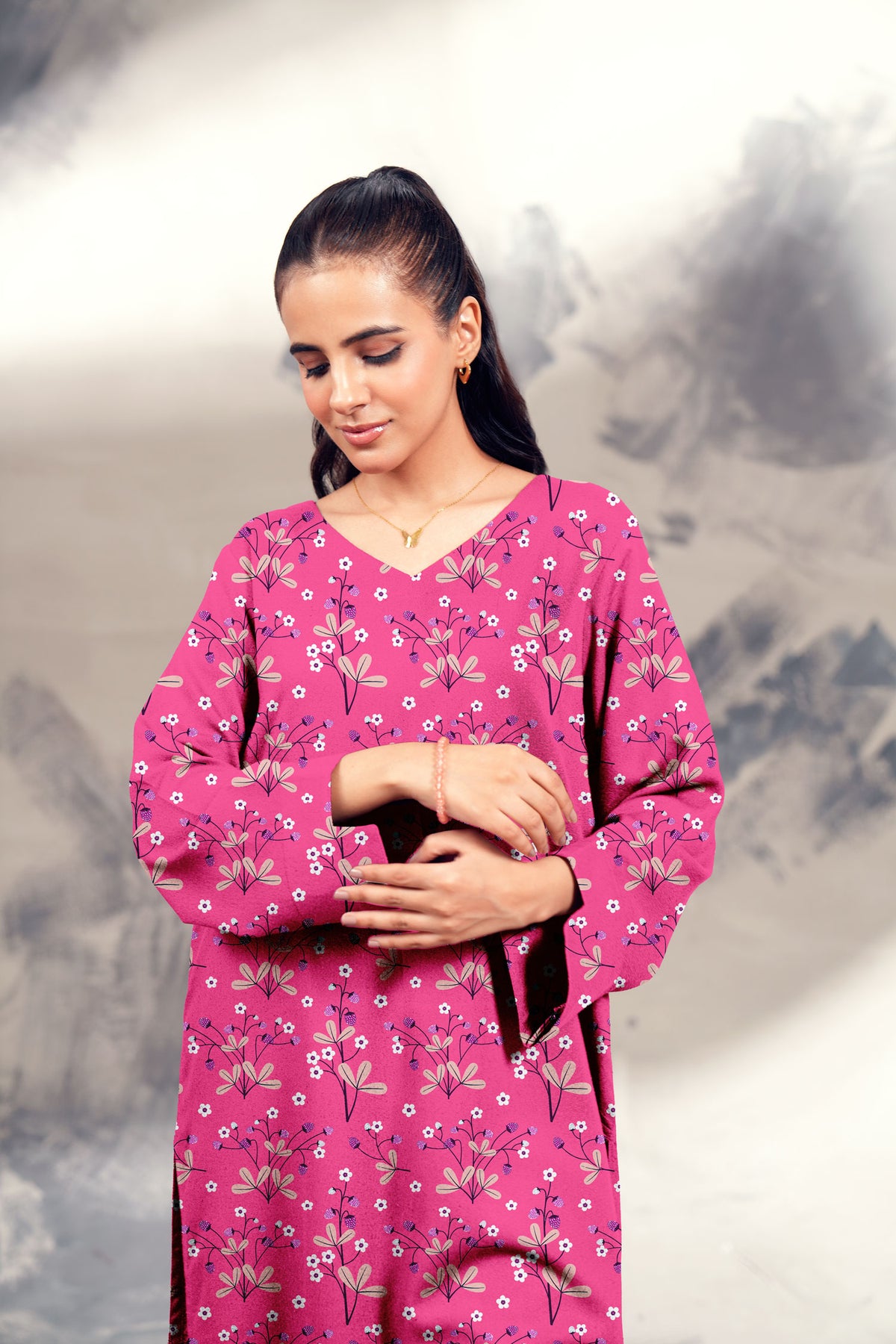 Lawn Print 2 PC