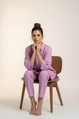 Comb Linen Set Lavendar