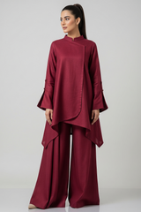 The Maroon Eastern Flare 2-Piece