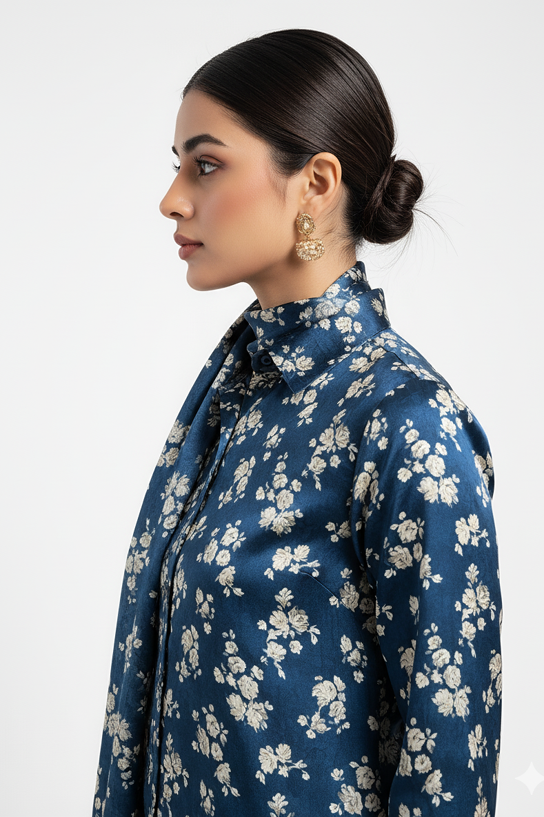 Floral Silk Set