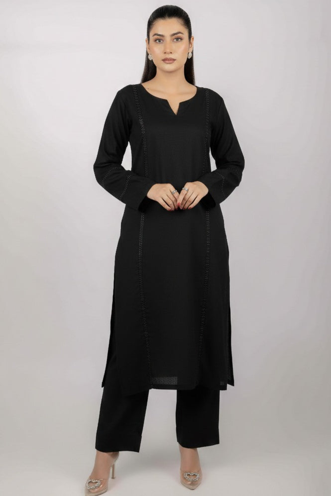 Cambric Coord Set Black