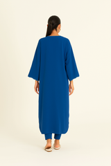 Royal Blue Kaftaan Set