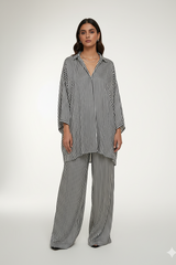 Stripe Silk Set
